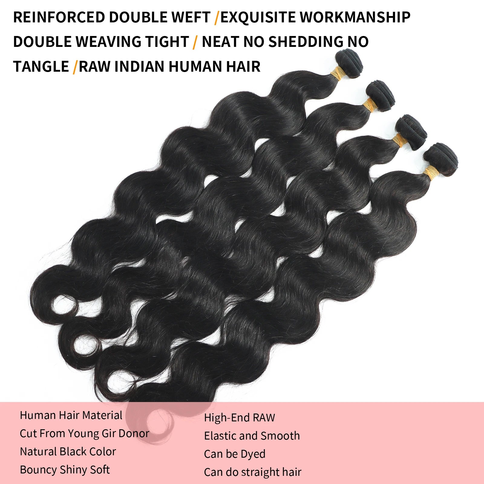 30 40 Inch Body Wave Bundles Human Hair Brazilian Weave 100% Human Hair Quality 3 4 Pcs Raw Remy Human Hair Extensions Bundles