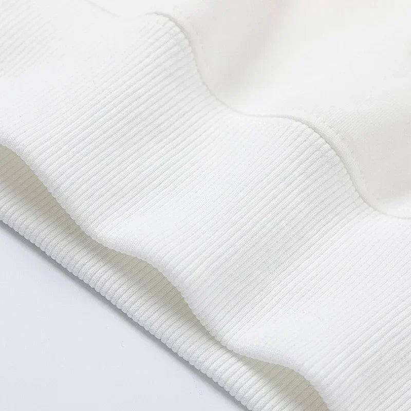 ai Printing High Quality Women Monochrome Hooded Hoodie Set Casual Two-Piece Set New Fashion Hot sweatpants tracksuit